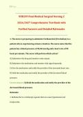 NUR 209&sol; NUR 209 Final Exam&colon; &lpar;Latest 2026&sol; 2027 Update&rpar; Medical Surgical Nursing II&colon; Med-Surg Comprehensive Review&vert; Test Bank&vert; Grade A&vert; 100&percnt; Correct &lpar;Verified Solutions&rpar; &ndash; Fortis&NewLine;&NewLine;