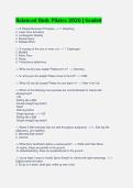 Balanced Body Pilates 2026 &vert; Graded