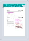 Actual ATI RN Comprehensive Predictor 2026 Exit Exam with NGN&colon; 180  &NewLine;Questions &vert; to Pass &vert; 100&percnt; Verified Answers &vert; 2026 RN ATI  &NewLine;Comprehensive Predictor 2026 Exit Exam with NGN 180 Q & A 