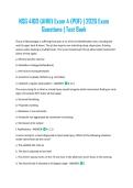 NSG 4100 &lpar;AHIII&rpar; Exam 4 &lpar;PDF&rpar; &vert; 2026 Exam Questions &vert; Test Bank