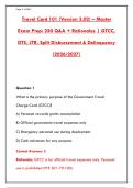TRAVEL CARD 101 &lpar;GTCC&rpar; EXAM 2026 &ndash; 250&plus; REAL QUESTIONS WITH CORRECT ANSWERS & RATIONALES &lpar;DTS&comma; JTR&comma; SPLIT DISBURSEMENT&comma; DELINQUENCY&rpar;&NewLine;&NewLine;