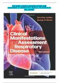 TEST BANK&colon; CLINICAL MANIFESTATIONS AND &NewLine;ASSESSMENT OF RESPIRATORY DISEASE&comma; 9TH EDITION BY &NewLine;DES JARDINS