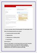 ATI RN Maternal Newborn Proctored Exam 2026 Updated Practice Questions & &NewLine;Verified Answers with Rationales  