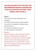 IICRC MRS EXAM PREP 2026 &ndash; 200&plus; ACTUAL TEST QUESTIONS & VERIFIED ANSWERS &vert; PASS THE MOLD REMEDIATION SPECIALIST EXAM&NewLine;&NewLine;