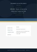 MSL5901 Assignment 1 Due 13 May 2026 &vert;Social Security Law&vert;