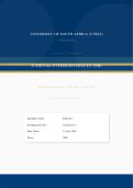MSL5901 Assignment 1 2026 Due 13 May 2026 &vert;Social Security Law&vert;