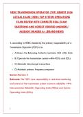 NERC TRANSMISSION OPERATOR EXAM PREP 2026 &ndash; 200&plus; REAL TEST QUESTIONS & VERIFIED ANSWERS &vert; PASS THE TOP CERTIFICATION&NewLine;&NewLine;