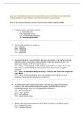 NSG 6440  PRE PREDICTOR EXAM &vert; QUESTIONS AND ANSWERS &vert; 2026 UPDATED &vert; WITH COMPLETE SOLUTIONS - SOUTH UNIVERSITY&comma; SAVANNAH&period;