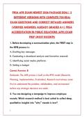 PRSA APR EXAM PREP 2026 &ndash; 200&plus; REAL TEST QUESTIONS & VERIFIED ANSWERS &vert; PASS THE ACCREDITATION IN PUBLIC RELATIONS&NewLine;&NewLine;