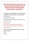 TEXAS RDA EXAM PREP 2026 &ndash; 200&plus; REAL TEST QUESTIONS & VERIFIED ANSWERS &vert; PASS THE REGISTERED DENTAL ASSISTANT CERTIFICATION&NewLine;&NewLine;
