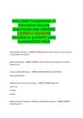 WGU D430 Fundamentals of Information Security EXAM QUESTIONS AND VERIFIED CORRECT ANSWERS GRADED A&plus; -LATEST - 100- GUARANTEED PASS&period;docx&NewLine;&NewLine;