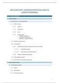 &lpar;15&sol;20&excl;&rpar; VOLLEDIGE Samenvatting onderwijspsychologie- en leerstoornissen &lpar;psychologie&comma; VUB&rpar;