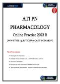 PN Pharmacology Online Practice 2023 B &ndash; Verified NGN-Style Questions