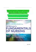 Test Bank Davis Advantage For Wilkinson's Fundamentals Of Nursing &lpar;2 Volume Set&rpar; Theory&comma; Concepts&comma; And Applications By &lpar;Leslie S&period; Treas&comma; Karen L&period; Barnett&comma; Mable H&period; Smith&rpar; 5th Edition 2025&NewLine;