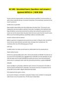 AIC 300 - Simulated Exam&vert; Questions and answers &vert; Updated RATED A&plus; &vert; NEW 2026