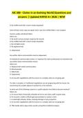 AIC 300 - Claims in an Evolving World&vert;Questions and answers &vert; Updated RATED A&plus; 2026 &vert; NEW 