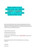 NURS 623-624 Exam 2 QUESTIONS AND VERIFIED CORRECT ANSWERS GRADED A&plus; -LATEST - 100- GUARANTEED PASS&period;docx&NewLine;&NewLine;