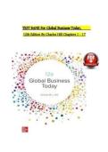 TEST BANK For Global Business Today&comma; 12th Edition By Charles Hill&comma; Verified Chapters 1 - 17&comma; Complete Newest Version&NewLine;