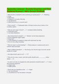 Apprentice Lineman &vert; Essential Questions and Clear&NewLine;Explained Answers &vert; 100&percnt; Correct &lpar;Verified&rpar;