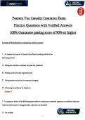 Pearson VUE Casualty Insurance Practice Exam &ndash; Verified Questions & Rationales for Licensing Prep