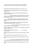 NUR 3345 EXAM 4 QUESTIONS AND ANSWERS