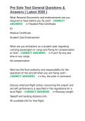 Pre Solo Test General Questions & Answers &lpar; Latest 2026 &rpar;&period;docx&NewLine;&NewLine;
