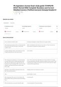 PA Appraisers License Exam study guide COMPLETE EXAM Newest 2026 Complete Questions and Correct Detailed Answers &lpar;Verified Answers&rpar; &vert;Already Graded A&plus;