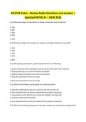 AIC&sol;CAC Exam - Review Guide Questions and answers &vert; Updated RATED A&plus; &vert; NEW 2026