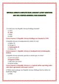 REPUBLIC AIRWAYS COMPLETE EXAM &vert; 2026&sol;2027 LATEST QUESTIONS AND 100&percnt; VERIFIED ANSWERS &vert; PASS GUARANTEE&NewLine;&NewLine;