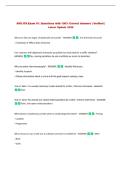 NVCJTA Exam VI &vert; Questions with 100&percnt; Correct Answers &vert; Verified &vert;&NewLine;Latest Update 2026