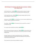 NVCJTA Exam VII &vert; Questions with 100&percnt; Correct Answers &vert; Verified &vert;&NewLine;Latest Update 2026