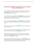 NVCJTA Exam 6 &lpar;SECTION B&rpar; &vert; Questions with 100&percnt; Correct Answers &vert;&NewLine;Verified &vert; Latest Update 2026