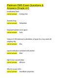 Platinum EMS Exam Questions & Answers &lpar;Grade A&plus;&rpar;&period;docx&NewLine;&NewLine;