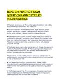HCAD 710 PRACTICE EXAM&NewLine;QUESTIONS AND DETAILED&NewLine;SOLUTIONS 2026 