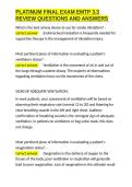 PLATINUM FINAL EXAM EMTP 3&period;3 REVIEW QUESTIONS AND ANSWERS&period;docx&NewLine;&NewLine;