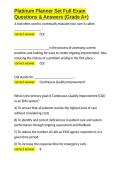 Platinum Planner Set Full Exam Questions & Answers &lpar;Grade A&plus;&rpar;&period;docx&NewLine;&NewLine;