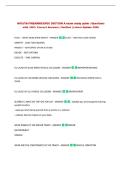 NVCJTA FIREARMS&sol;EVOC SECTION A exam study guide &vert; Questions&NewLine;with 100&percnt; Correct Answers &vert; Verified &vert; Latest Update 2026&NewLine;