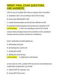 NREMT FINAL EXAM QUESTIONS AND ANSWERS&period;docx&NewLine;&NewLine;