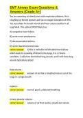 EMT Airway Exam Questions & Answers &lpar;Grade A&plus;&rpar;&period;docx&NewLine;&NewLine;