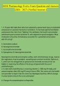 HESI Pharmacology Exam Prep &ndash; Practice Questions & Rationales &lpar;2026&ndash;2027 Updated&rpar;