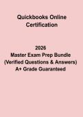 QuickBooks Online Certification PDF &vert; Practice Test&comma; Study Guide & Exam Questions