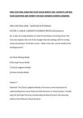 RNSG 2539 FINAL EXAM AND STUDY GUIDE NEWEST 2026 COMPLETE 180 REAL EXAM