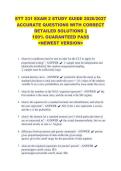 STT 231 EXAM 2 STUDY GUIDE 2026&sol;2027 &NewLine;ACCURATE QUESTIONS WITH CORRECT &NewLine;DETAILED SOLUTIONS &vert;&vert; &NewLine;100&percnt; GUARANTEED PASS &NewLine;<NEWEST VERSION> 