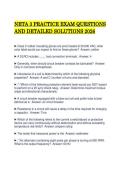 NETA 3 PRACTICE EXAM QUESTIONS&NewLine;AND DETAILED SOLUTIONS 2026