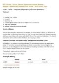 EEE 120 Quiz 5 Online - Requires Respondus Lockdown Browser &plus; Webcam &vert; Questions and Answers &vert; 2026 Update &vert; 100&percnt; Correct - ASU&period;