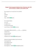 Chapter 3 Electromagnetic Radiation Exam &vert; Questions with 100&percnt;&NewLine;Correct Answers &vert; Verified &vert; Latest Update 2026