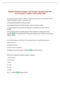 Radiation Protection chapter 7 &lpar;part 2&rpar; Exam &vert; Questions with 100&percnt;&NewLine;Correct Answers &vert; Verified &vert; Latest Update 2026