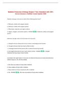 Radiation Protection & Biology Chapter 7 Test &vert; Questions with 100&percnt;&NewLine;Correct Answers &vert; Verified &vert; Latest Update 2026
