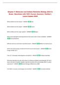 Package deal &colon;&colon;&colon; Molecular and Cellular Biology Exams Questions and Answers &vert; 2026&sol;2027