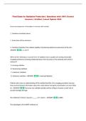 Final Exam for Radiation Protection &vert; Questions with 100&percnt; Correct&NewLine;Answers &vert; Verified &vert; Latest Update 2026